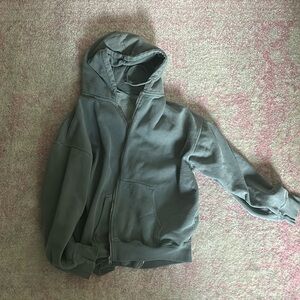 Brandy Melville Oversized Hoodie Zip-Up